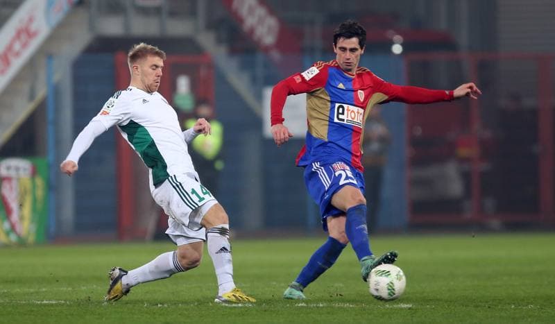 Football. PKO BP Ekstraklasa. Piast Gliwice - Slask Wroclaw. 08.03.2016