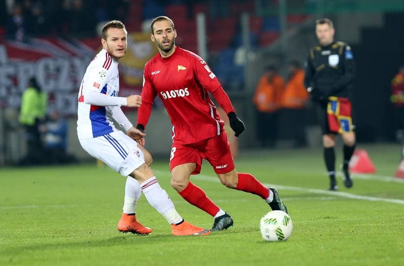 Football. Ekstraklasa. Gornik Zabrze - Lechia Gdansk. 13.03.2016