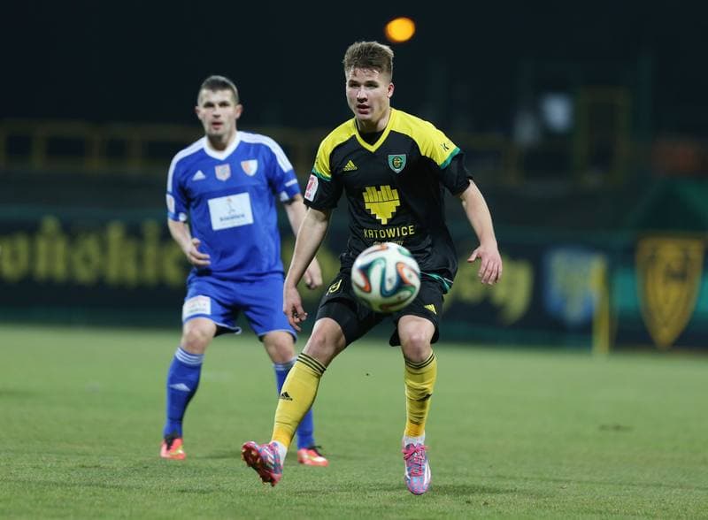 Football. I Liga. GKS Katowice - Pogon Siedlce. 19.03.2016