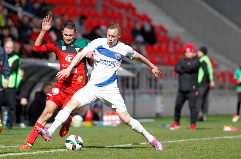 Football. II Liga. GKS Tychy - Puszcza Niepolomice. 19.03.2016