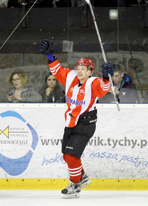 Ice Hockey. Polish Hockey League. GKS Tychy - Comarch Cracovia. 24.03.2016