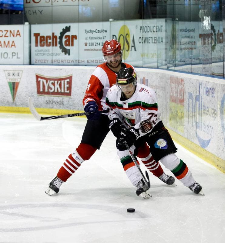 Ice Hockey. Polish Hockey League. GKS Tychy - Comarch Cracovia. 24.03.2016