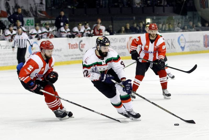 Ice Hockey. Polish Hockey League. GKS Tychy - Comarch Cracovia. 24.03.2016