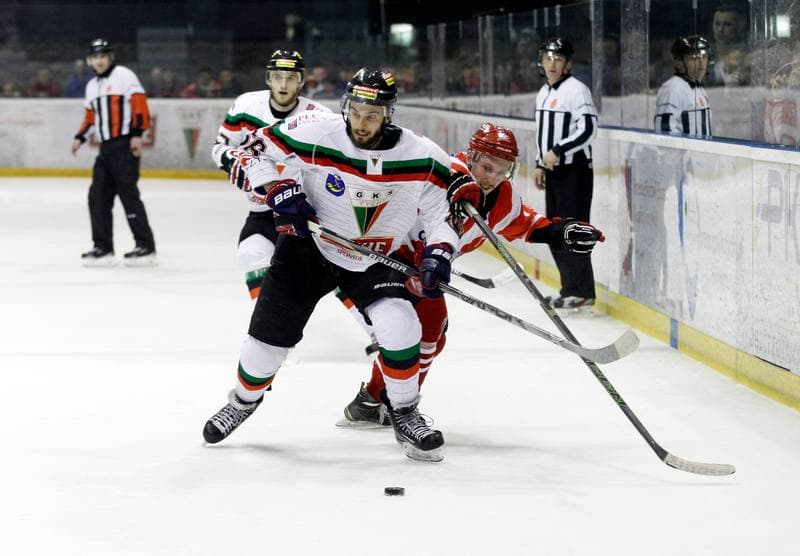 Ice Hockey. Polish Hockey League. GKS Tychy - Comarch Cracovia. 24.03.2016