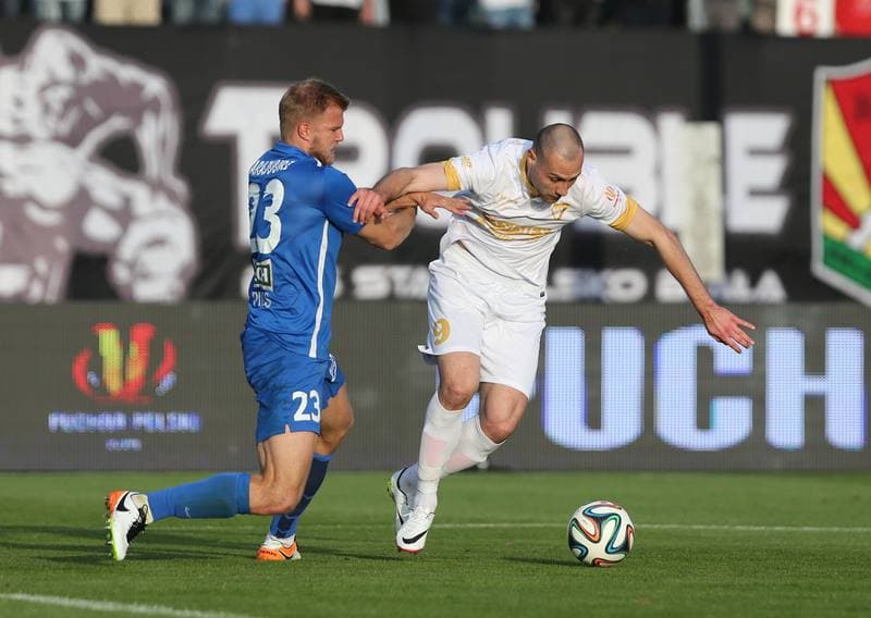 Football. Polish Cup. Zaglebie Sosnowiec - Lech Poznan. 05.04.2016