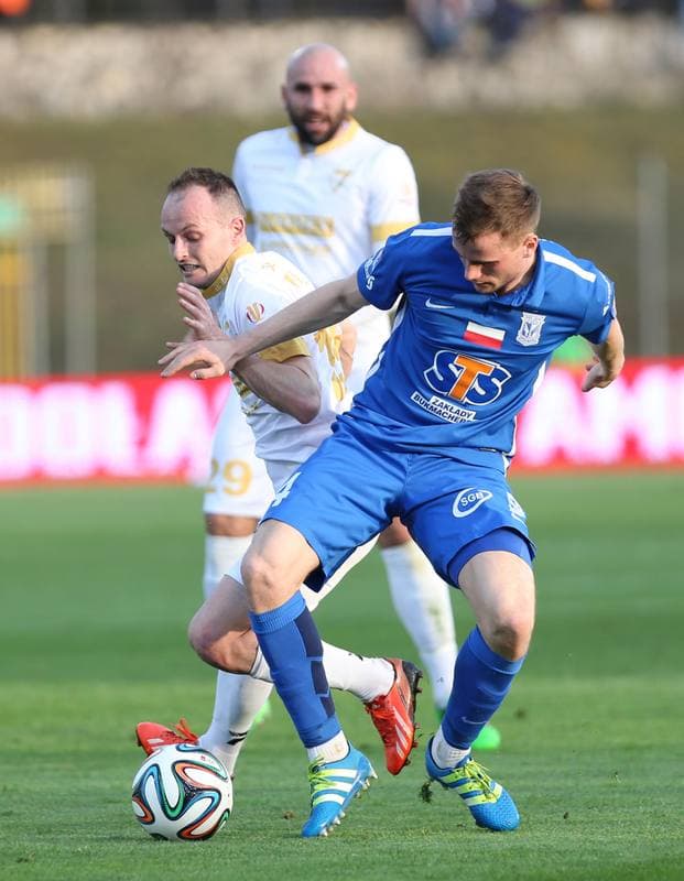 Football. Polish Cup. Zaglebie Sosnowiec - Lech Poznan. 05.04.2016