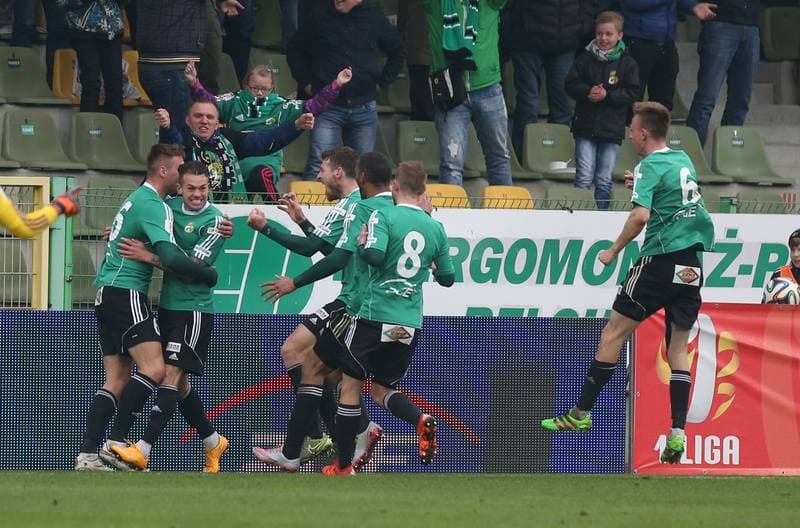 Football. I Liga. GKS Belchatow - Zaglebie Sosnowiec. 10.04.2016