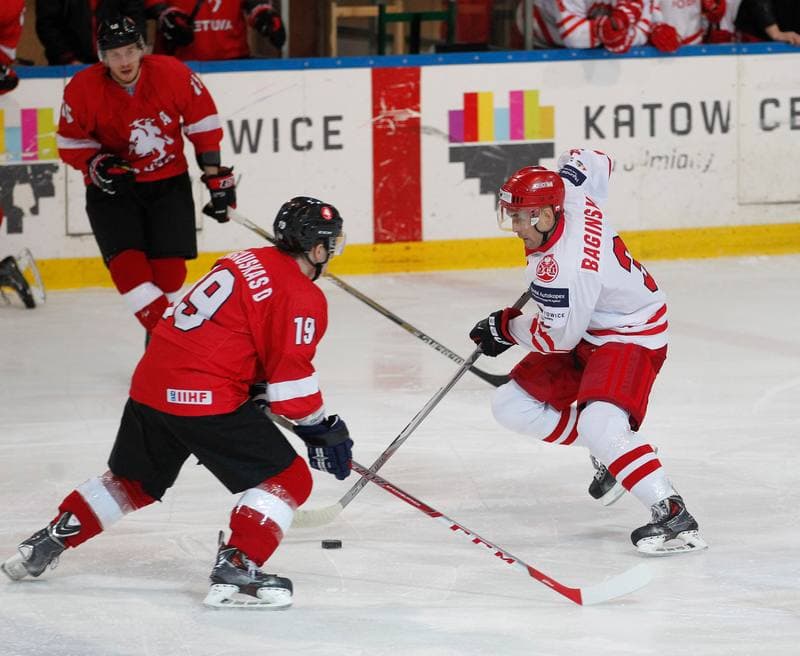 Ice Hockey. International Friendly Match. Poland - Lithuania. 14.04.2016