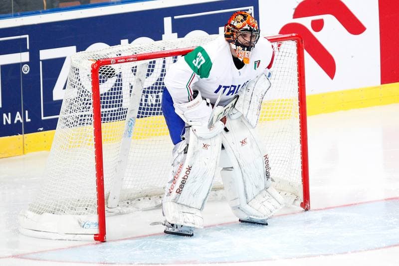 Ice Hockey. World Championship Division 1A. Slovenia - Italy. 24.04.2016