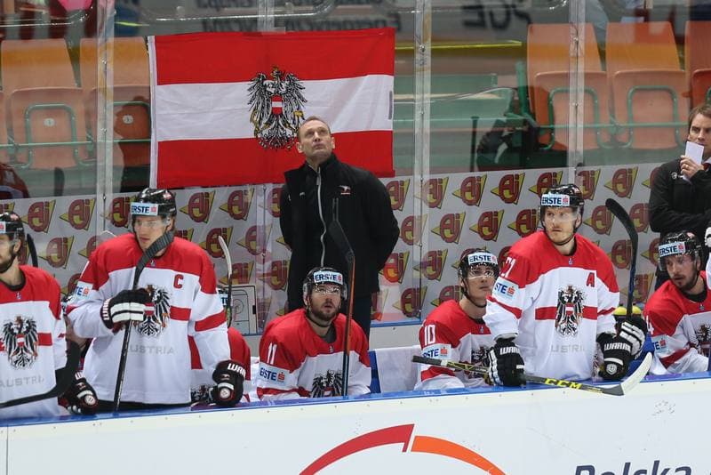 Ice Hockey. World Championship Division 1A. Poland - Austria. 27.04.2016