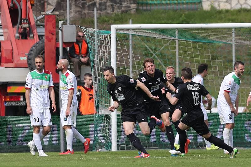 Football. I Liga. Zaglebie Sosnowiec - Rozwoj Katowice. 01.05.2016