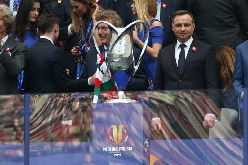 Football. Polish Cup Final. Lech Poznan - Legia Warsaw. 02.05.2016