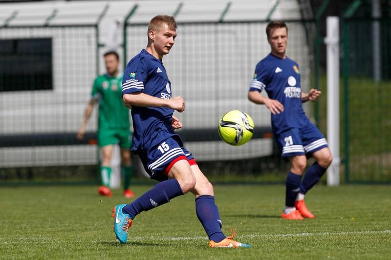 Football. III Liga. Grunwald Ruda Slaska - BKS Stal Bielsko-Biala. 07.05.2016