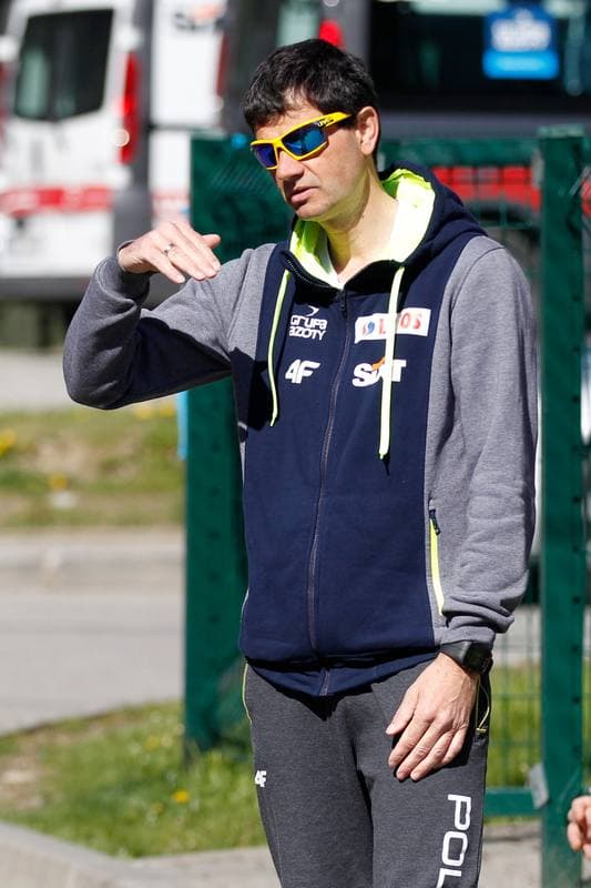Ski Jumping. Poland national team. Training. 12.05.2016