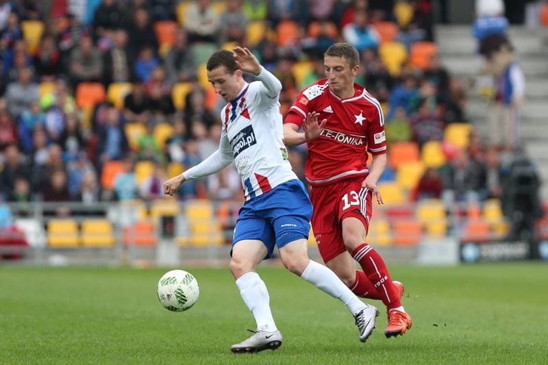 Football. Ekstraklasa. Podbeskidzie Bielsko-Biala - Wisla Krakow. 14.05.2016