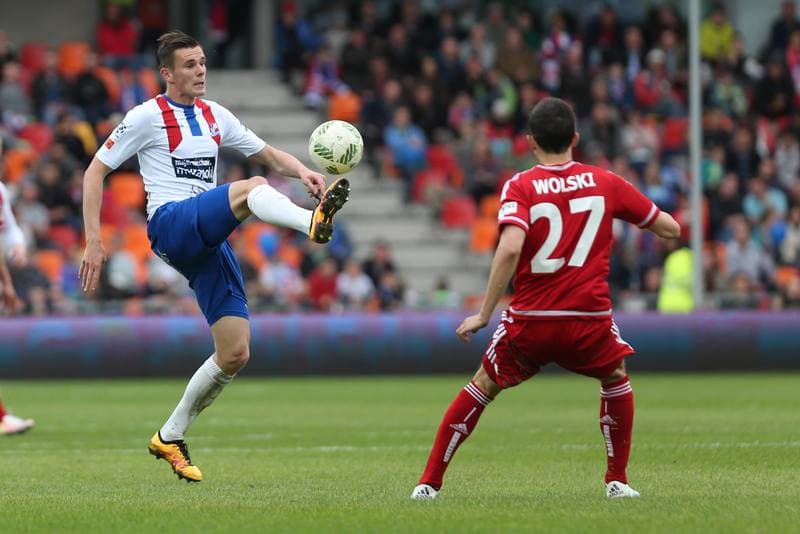 Football. Ekstraklasa. Podbeskidzie Bielsko-Biala - Wisla Krakow. 14.05.2016