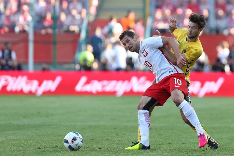 Football. International Friendly. Poland - Lithuania. 06.06.2016
