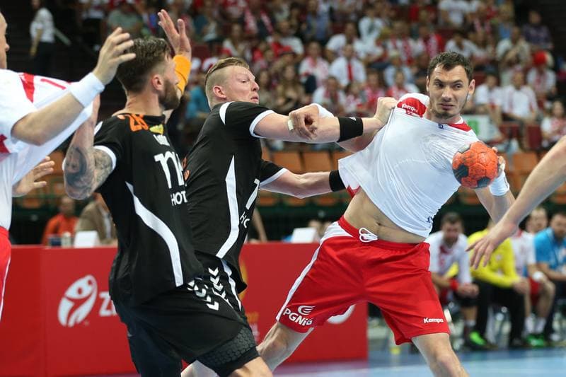 Handball. 2017 Men's World Championship Qualifiers. Poland - Netherlands. 11.06.2016