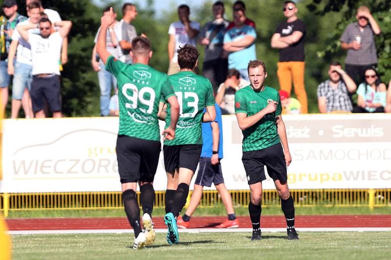Football. Playoff for III Liga. Gwarek Tarnowskie Gory - Unia Turza Slaska. 18.06.2016