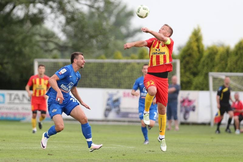 Football. Sparing. Bruk-Bet Termalica Nieciecza - Korona Kielce. 25.06.2016