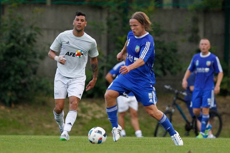 Football. Sparing. AFE Espana - Miedz Legnica. 02.07.2016