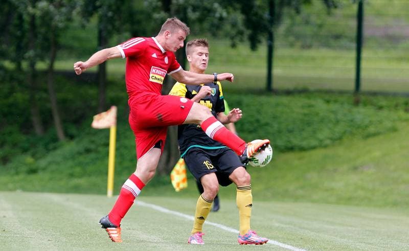 Football. Sparing. GKS Katowice - Sola Oswiecim. 09.07.2016