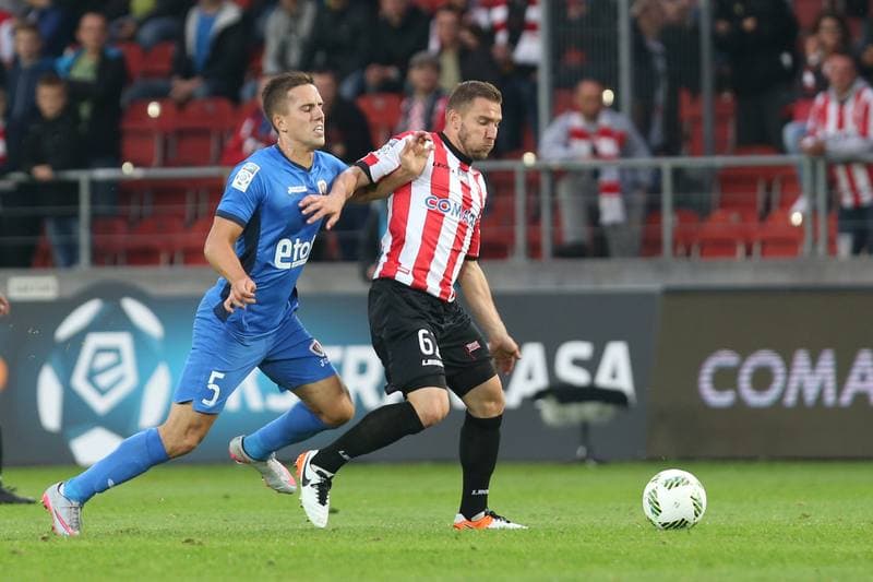 Football. Lotto Ekstraklasa. Cracovia Krakow - Piast Gliwice. 17.07.2016