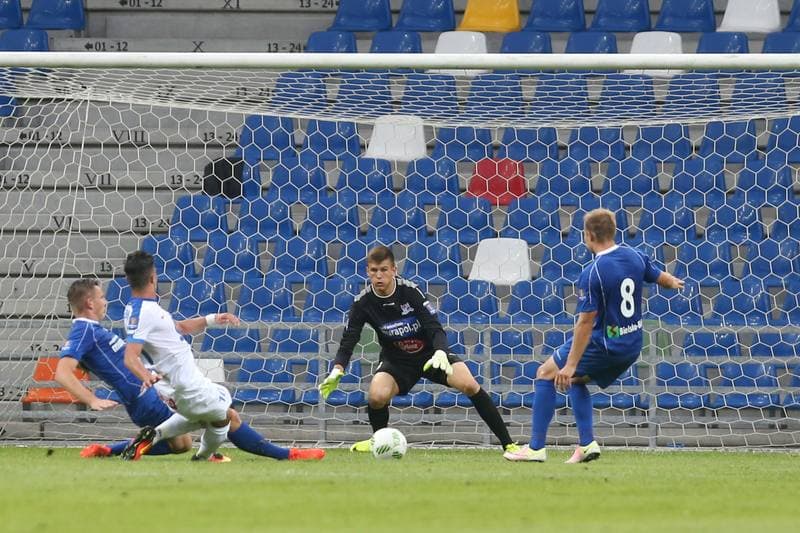 Football. Polish Cup. Podbeskidzie Bielsko-Biala - Lech Poznan. 09.08.2016