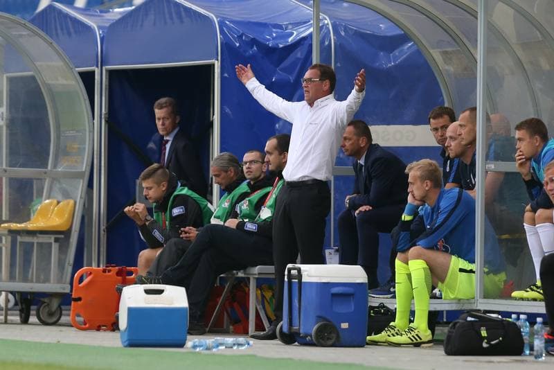 Football. Polish Cup. Podbeskidzie Bielsko-Biala - Lech Poznan. 09.08.2016