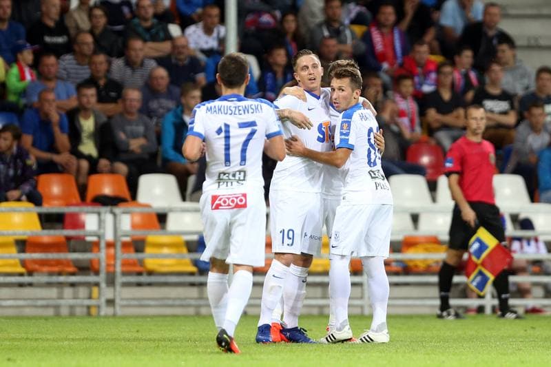 Football. Polish Cup. Podbeskidzie Bielsko-Biala - Lech Poznan. 09.08.2016