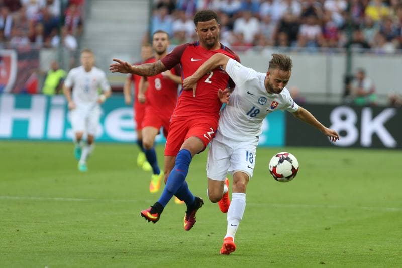 Football. World Cup Qualifiers. Slovakia - England. 04.09.2016