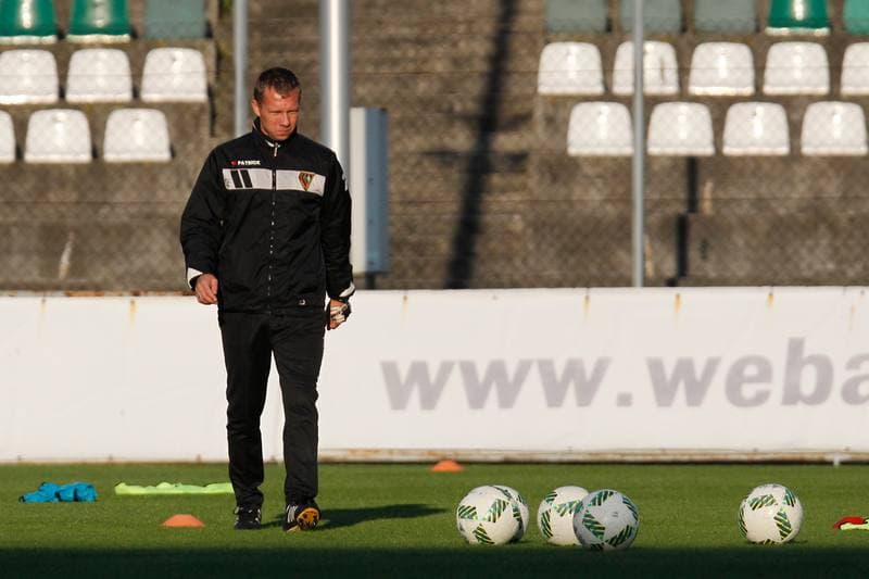 Football. Zaglebie Sosnowiec. Training. 22.09.2016