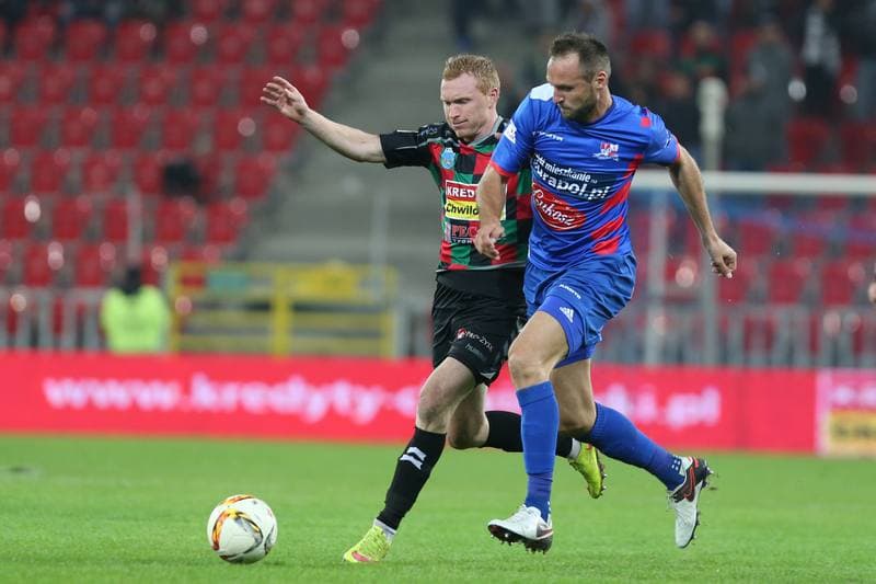 Football. I Liga. GKS Tychy - Podbeskidzie Bielsko-Biala. 15.10.2016