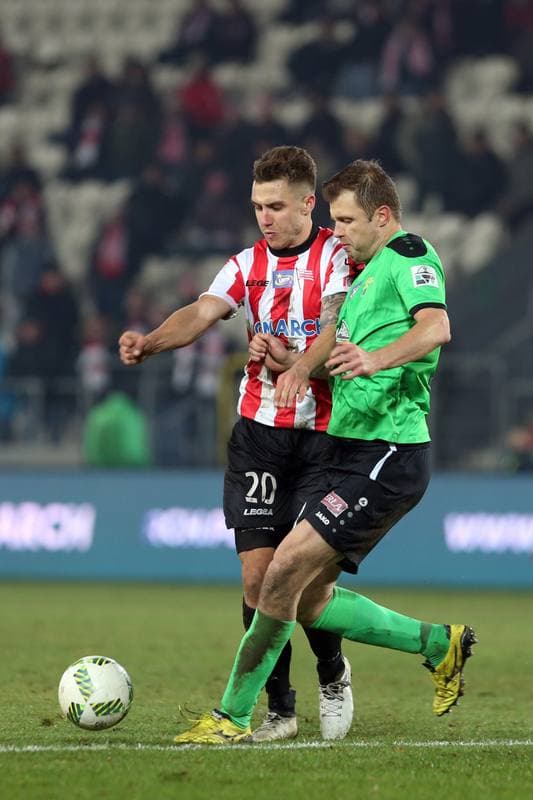 Football. Lotto Ekstraklasa. Cracovia Krakow - Gornik Leczna. 04.12.2016