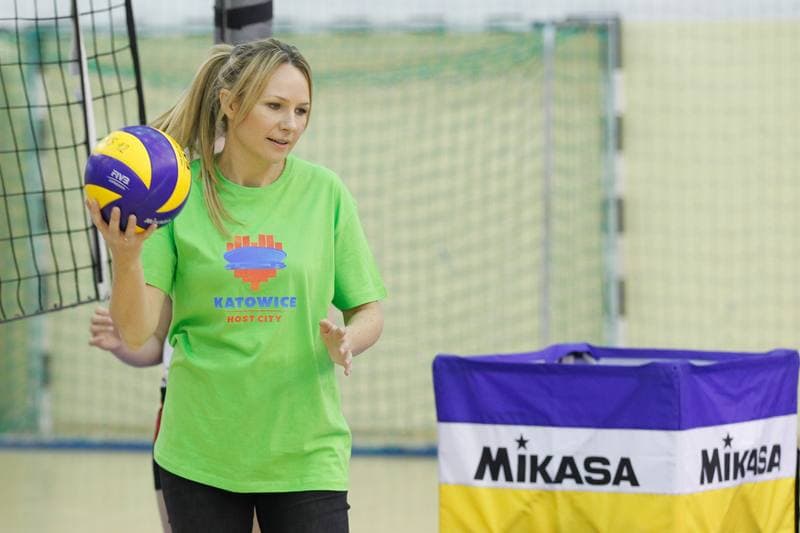 Volleyball. European Championship. Promotional Action. 05.12.2016