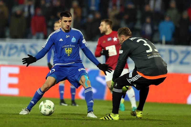 Football. Lotto Ekstraklasa. Ruch Chorzow - Wisla Krakow. 16.12.2016
