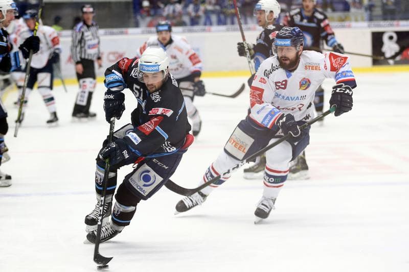Ice Hockey. Tipsport Extraliga. HC Vitkovice Ridera - HC Skoda Plzen. 06.03.2017