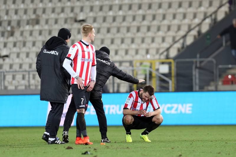 Football. Lotto Ekstraklasa. Cracovia Krakow - Zaglebie Lubin. 13.03.2017