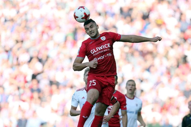 Football. Lotto Ekstraklasa. Gornik Zabrze - Piast Gliwice. 01.10.2017