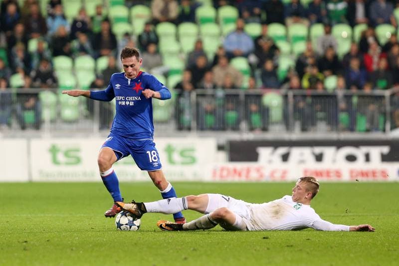 Football. HET Liga. MFK Karvina - Slavia Prague. 14.10.2017