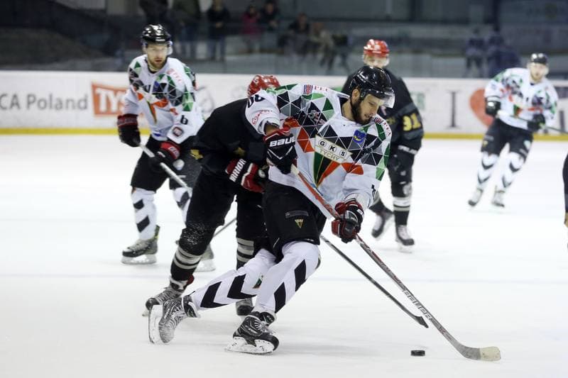 Ice Hockey. Polska Hokej Liga. GKS Tychy - Comarch Cracovia. 25.10.2017