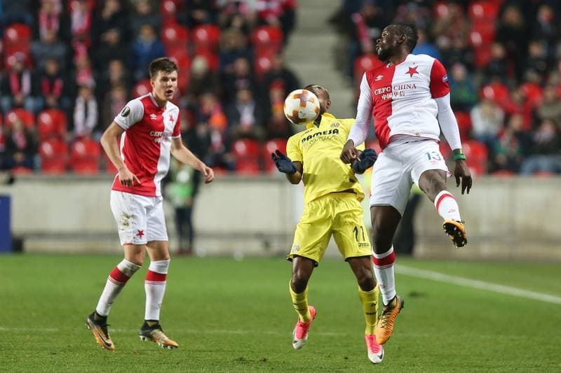 Football. UEFA Europa League. Slavia Prague - Villarreal CF. 02.11.2017