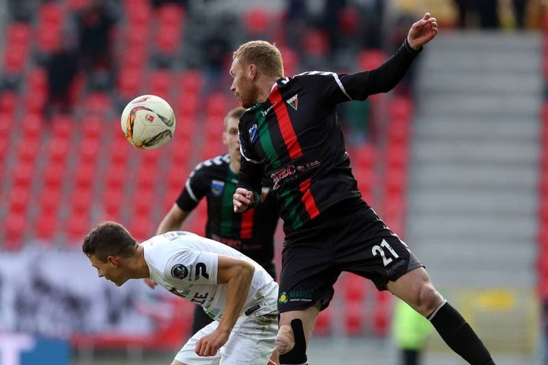 Football. Nice I Liga. GKS Tychy - Zaglebie Sosnowiec. 12.11.2017