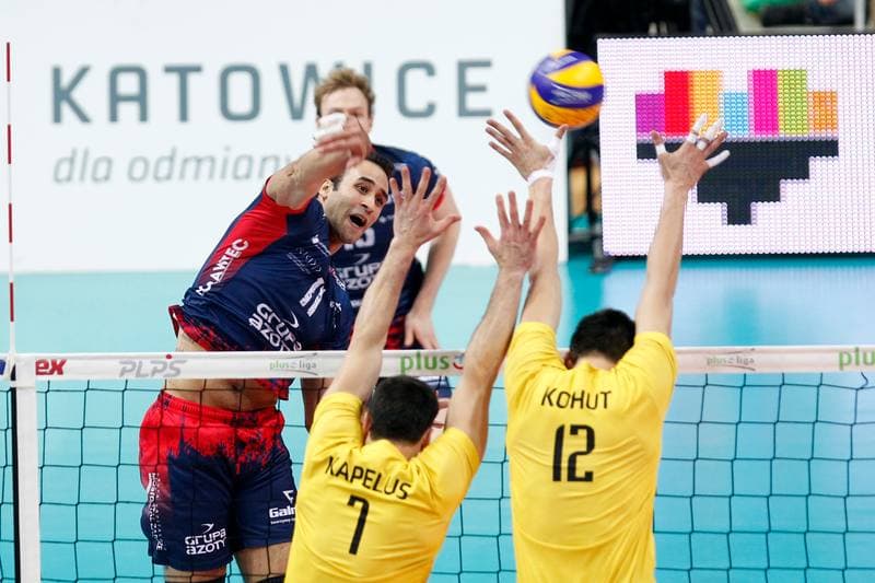 Volleyball. PlusLiga. GKS Katowice - ZAKSA Kedzierzyn-Kozle. 21.11.2017