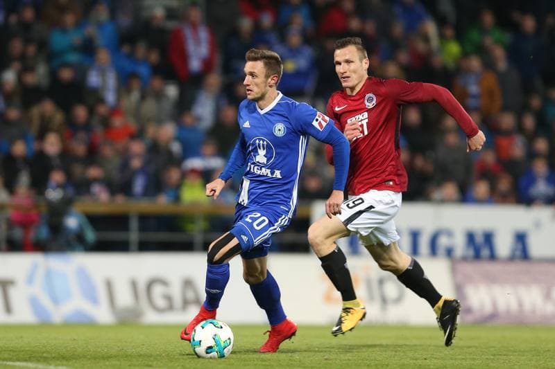 Football. Het Liga. Sigma Olomouc - Sparta Prague. 26.11.2017