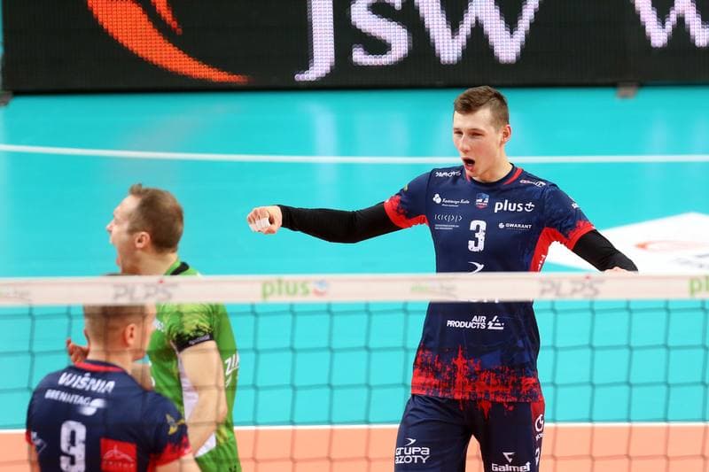 Volleyball. PlusLiga. Jastrzebski Wegiel - ZAKSA Kedzierzyn-Kozle. 13.01.2018