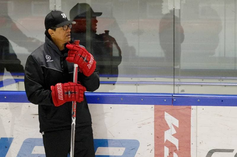 Ice Hockey. Poland national team. Training. 13.02.2018