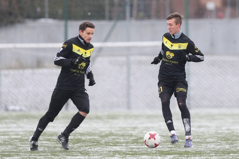 Football. Sparing. GKS Katowice - Rozwoj Katowice. 24.02.2018