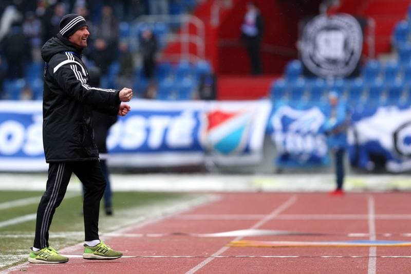 Football. HET Liga. Banik Ostrava - Dukla Praha. 17.03.2018