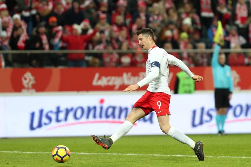 Football. International Friendly. Poland - Nigeria. 23.03.2018